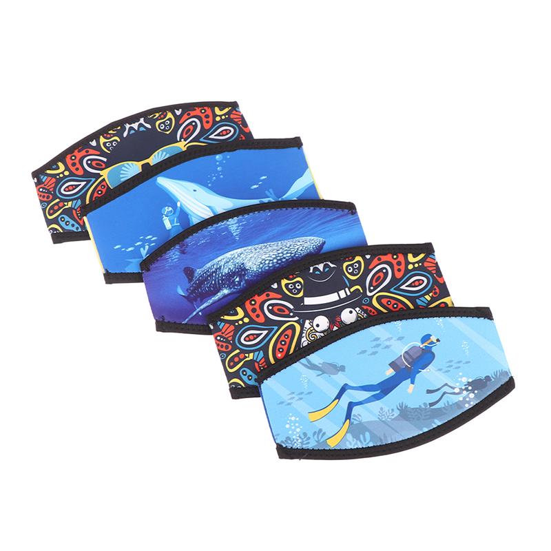 1 st Dykningsdykning Snorklingsmaskremsskydd Komfort Vadderat Skydd Hårinpackning Utrustningstillbehör Dykningsmasker Rem