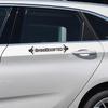 40*8Cm Exquisite Car Styling Funny Bassboosted Bass Boosted Car Vinyl Decal Body Decals Carving Vinyl Decal Car Accessory