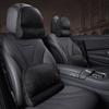 Für Mercedes Benz Maybach S-Klasse Kopfstütze Luxus Auto Kissen Auto Reise Nackenstütze Kissen Sitzkissen Unterstützung Wildleder Stoff