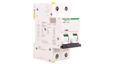 Circuit Breaker 2P B 2A 6kA AC iC60N-B2-2 A9F03202