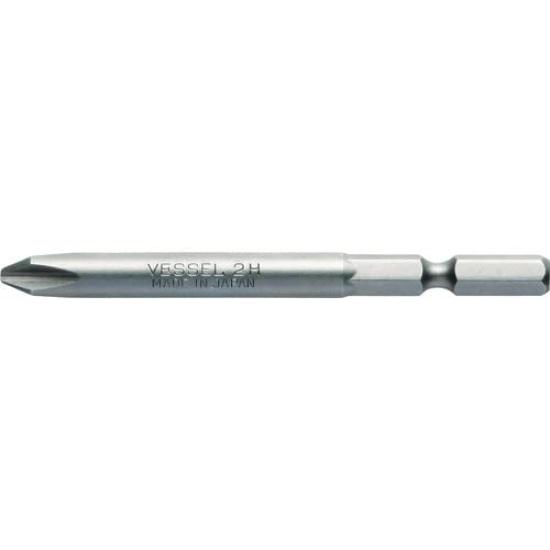 Vessel Magnetic Bit B34 x 70 H Bit Set +2 Single-Ended 10-Piece M-B34270H