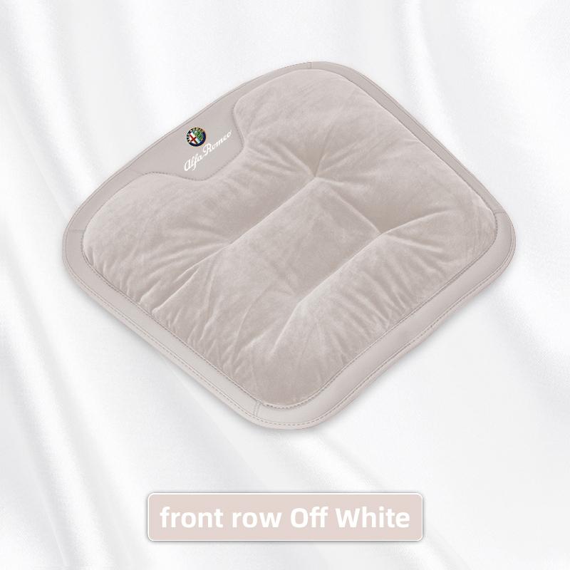 Winter Plush Car Seat Cushion Keep Warm Auto Seat Cover For Alfa Romeo Giulietta Mito 159 Giulia Stelvio 156 147 Tonale Brera YY1