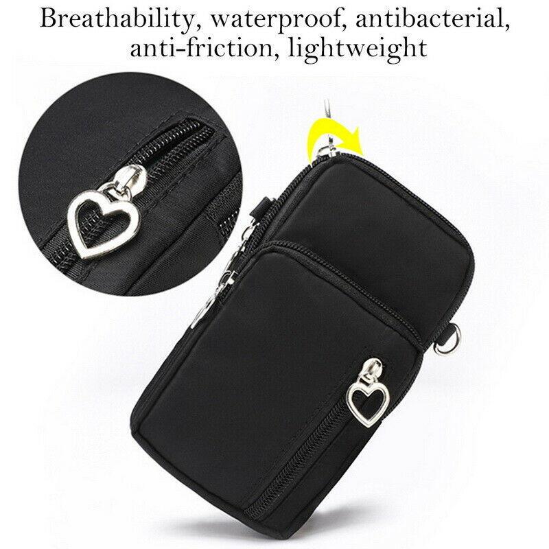 Водонепроницаемая мини-нейлоновая сумка Crossody для мобильного телефона — фото 5