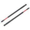 2/4Pcs 6Inches Pozidriv #2 Pz2 Impact Tough Screwdriver Power Bit Set, S2 Alloy Steel Screwdriver Bits Set