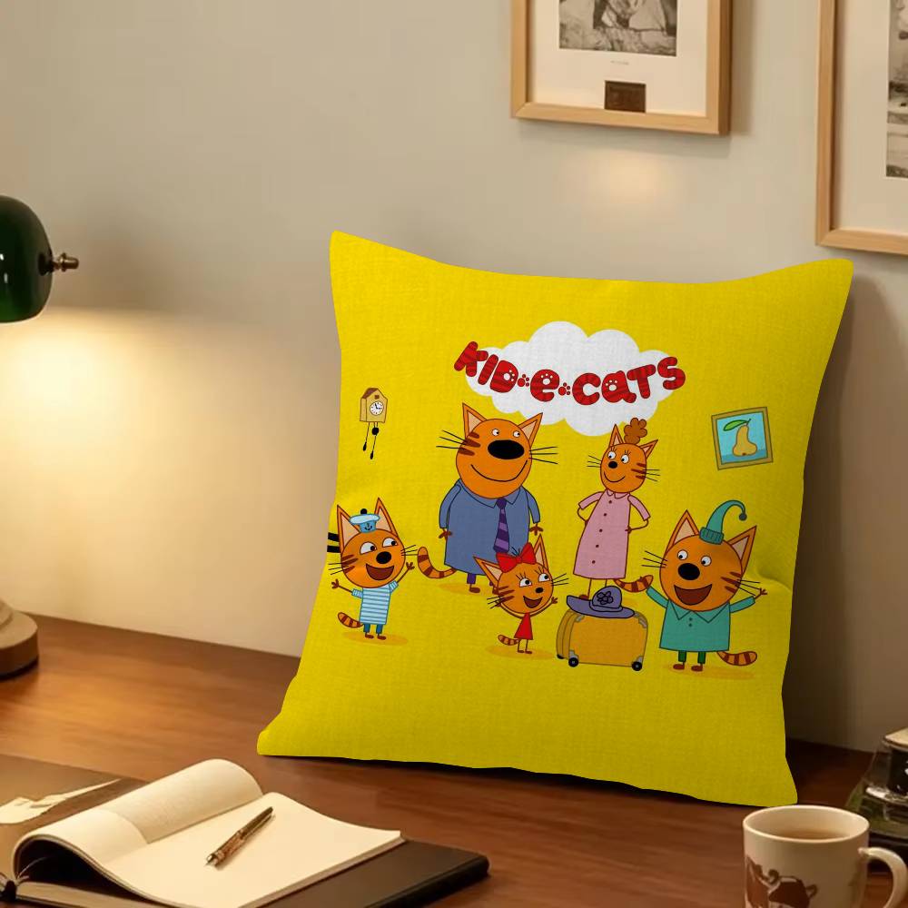 Art cartoon Pillow Anime Pillow Sofa Bed Head Pillow Cover Cushion Cover Fashion K-Kid E E-Cats