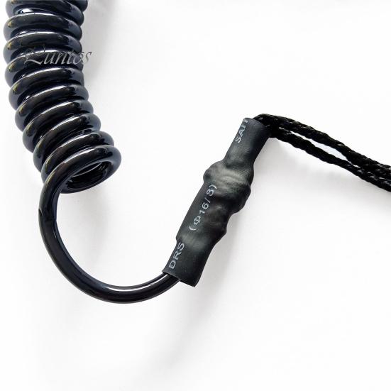 Coiled SUP Spring Strap TPU Surfboard Leash Adjustable Wrist Stand-Up Paddle Board Leg Rope Shortboard Longboard Safety Long-lasting