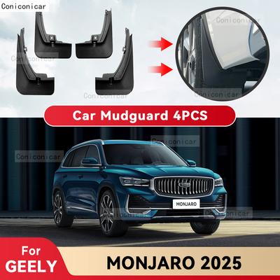 For GEELY Monjaro 2025 Mud Flaps Splash Guard Mudguards MudFlaps Front Rear Wheel Fender Styling Car Accessories