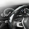 Ultra-Thin Carbon Fiber Leather Steering Wheel Cover, Universal for All Car Models & All Seasons, Anti-Slip & Easy Snap-On Insta