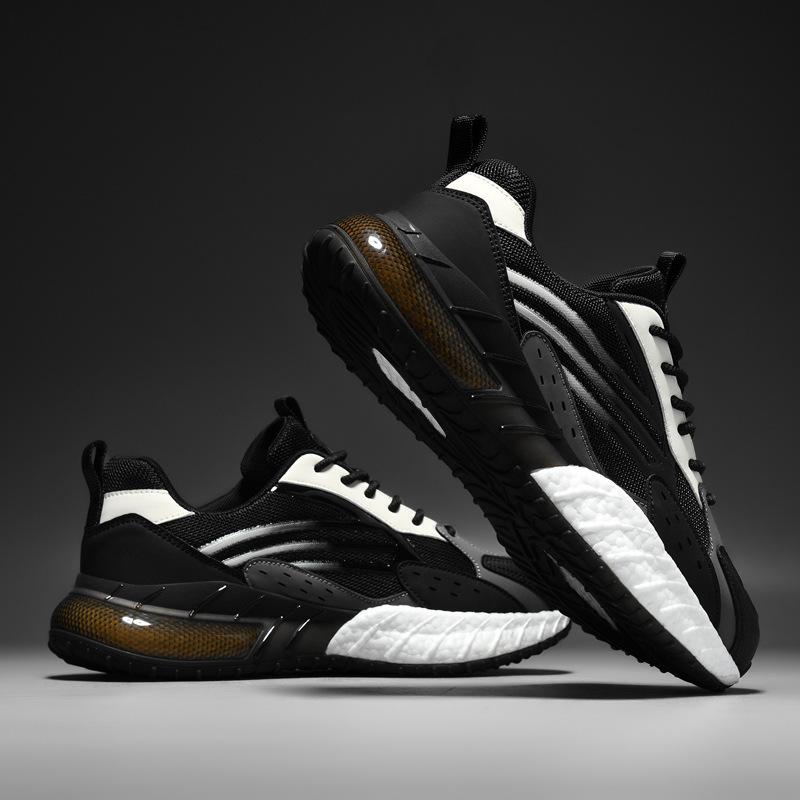 

Новые кроссовки с мягкой подошвой, амортизирующие кроссовки, студенческие тесты на дышащие кроссовки, кроссовки для марафона, модная универсальная обувь 45