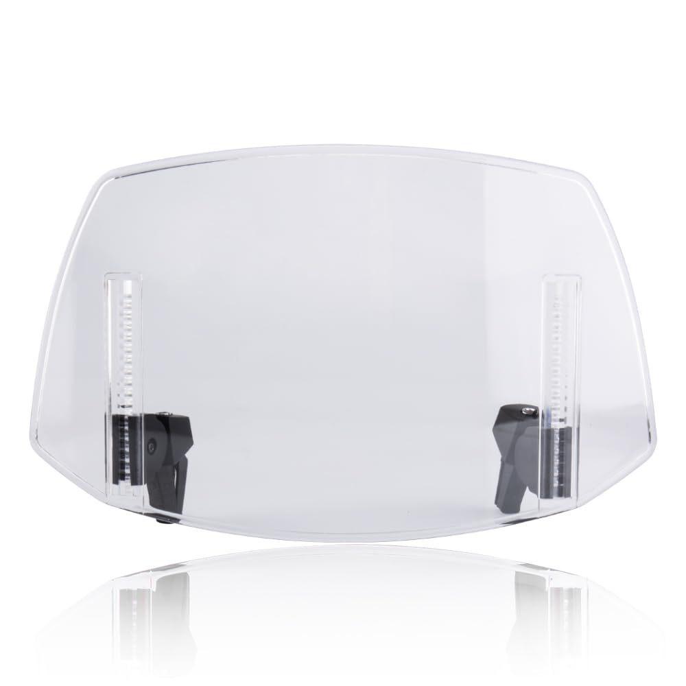 Universal Winter Motorcycle Windshield with Adjustable Spoiler for Yamaha