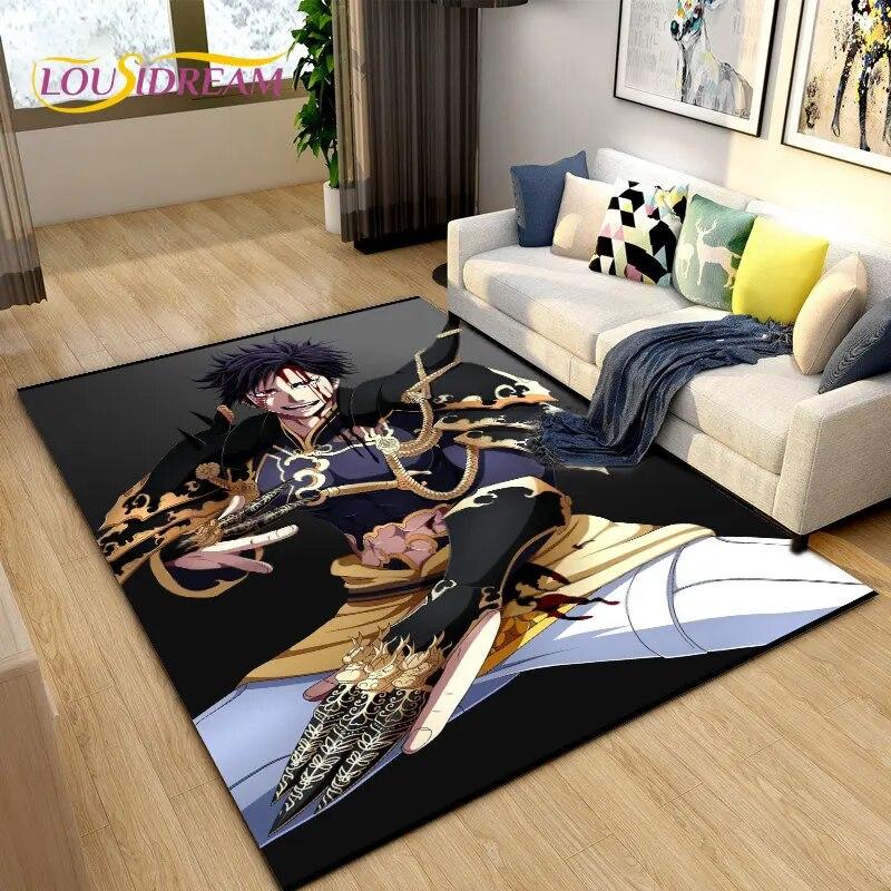 Record of Ragnarok, Cartoon Anime Area Rug,Carpet Rug for Living Room Bedroom Sofa Doormat Decoration,Kids Non-slip Floor Mat