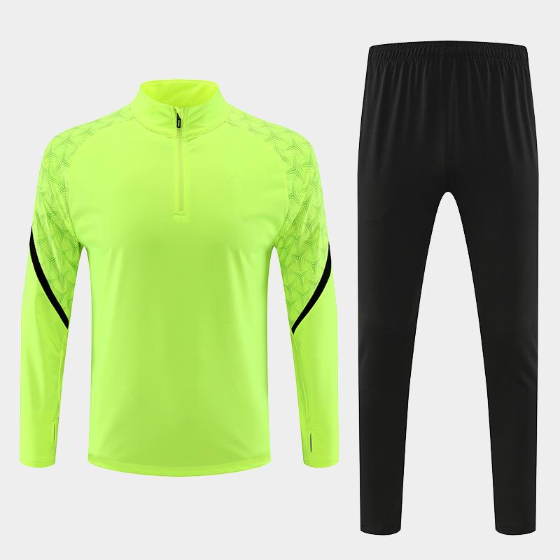 Men's Quick-Dry Sports Suit: Long Sleeve Set for Running, Cycling, Football & Training