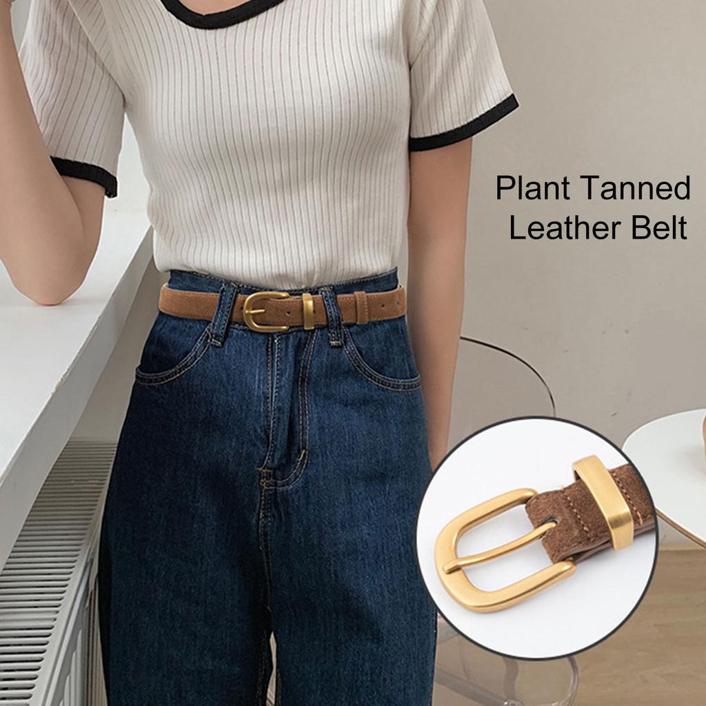 Casual Waist Belt Punk Chain for Cowboy Cowgirl Buckle Retro Vintage Buckle Waist Chain Waistband Trend Belt