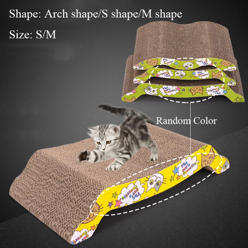 s shaped scratching post