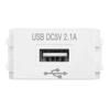 USB Power Module Mobile Phone Charging Panel 220V Socket 5V 2.1A USB Charging Power Socket Switching Adapter
