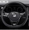Car Steering Wheel Logo Emblem Sticker Decals for Volkswagen VW Jetta Touran POLO Golf MK4 MK5 MK7 Tiguan Passat TSI TDILP5