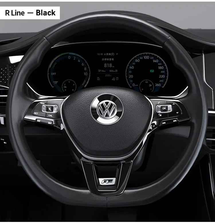 Car Steering Wheel Logo Emblem Sticker Decals for Volkswagen VW Jetta Touran POLO Golf MK4 MK5 MK7 Tiguan Passat TSI TDILP5