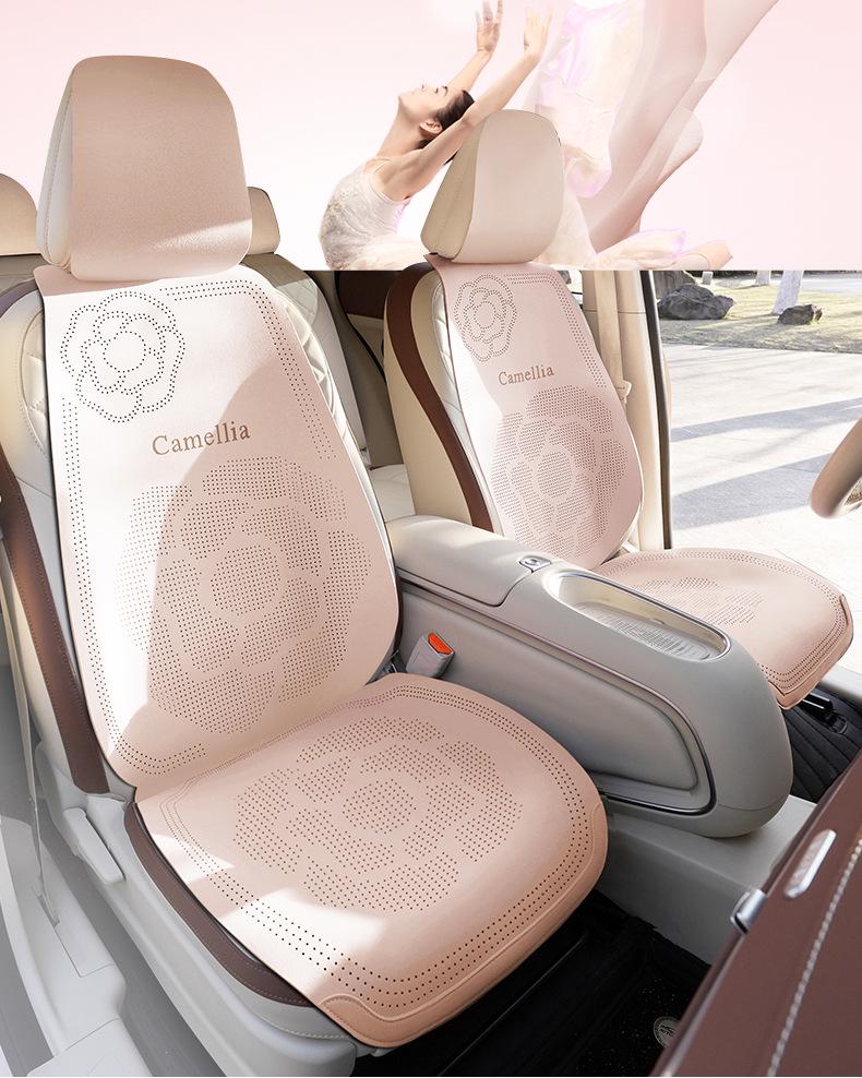 Breathable Suede Seat Covers for Geely Galaxy L7 Dragon MAX & Starship Asian Games Edition