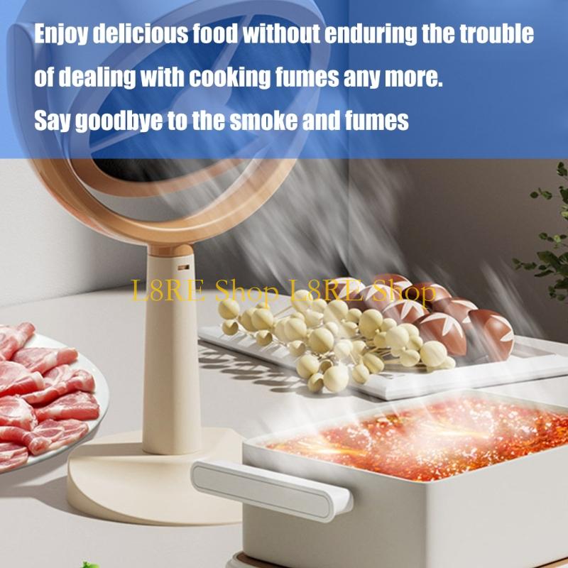 

L8RE Miniature Portable Hood with Adjustable Wind Speeds Desktop Exhaust Fan China Mainland