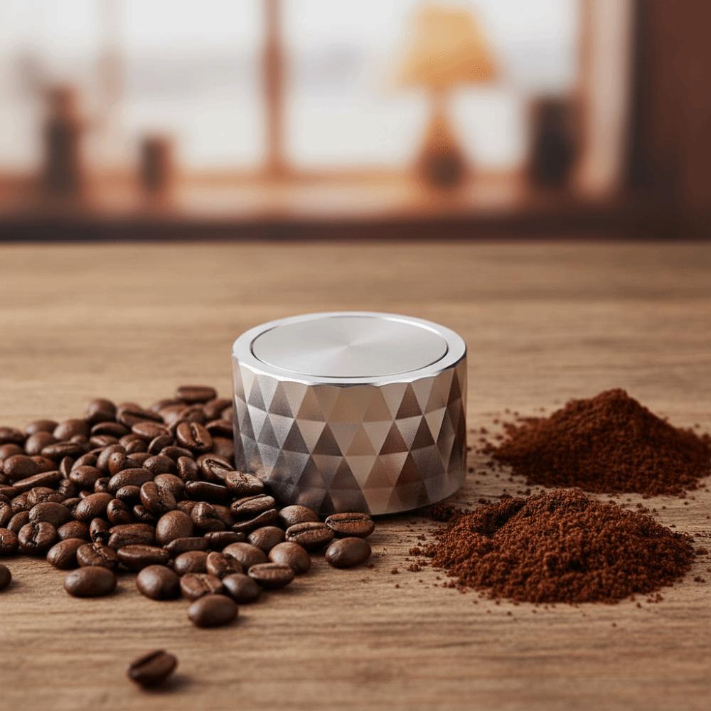51/53/58mm Gravity Coffee Tamper Stainless Steel Coffee Powder Distributor Coffee Leveler Cafe