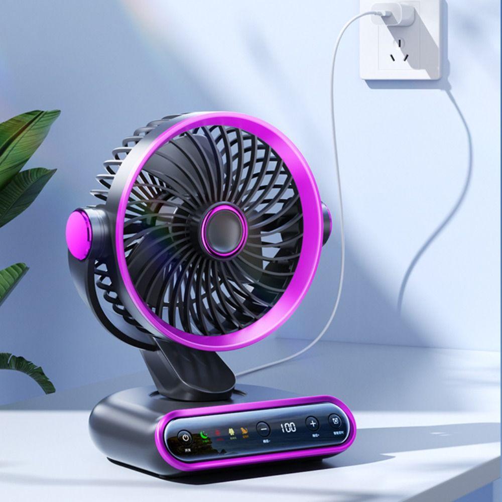 Timer High-Power Electric Fan 4 Modes Household Air Circulator Indoor Standing Fan  Bedroom