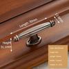 KAK European Style Solid Zinc Alloy Cabinet Handles Modern Vintage Drawer Knobs Cupboard Wardrobe Door Handles Furniture Handles
