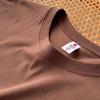 Men's Short Sleeved T-shirt Made 100% Pure Cotton  Summer Heavyweight Loose Oversized Top  Fashionable Round Neck Half Sleeved Casual T-shirt