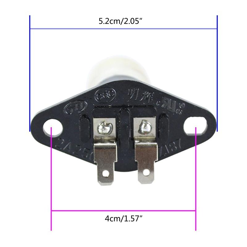 Home Mini Oven All-in-one Bulb with Base 230V 20W Microwave Light Small High Temp Appliance Bulbs Easy To Install