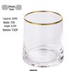 Elegant Transparent Drinking Glasses Set