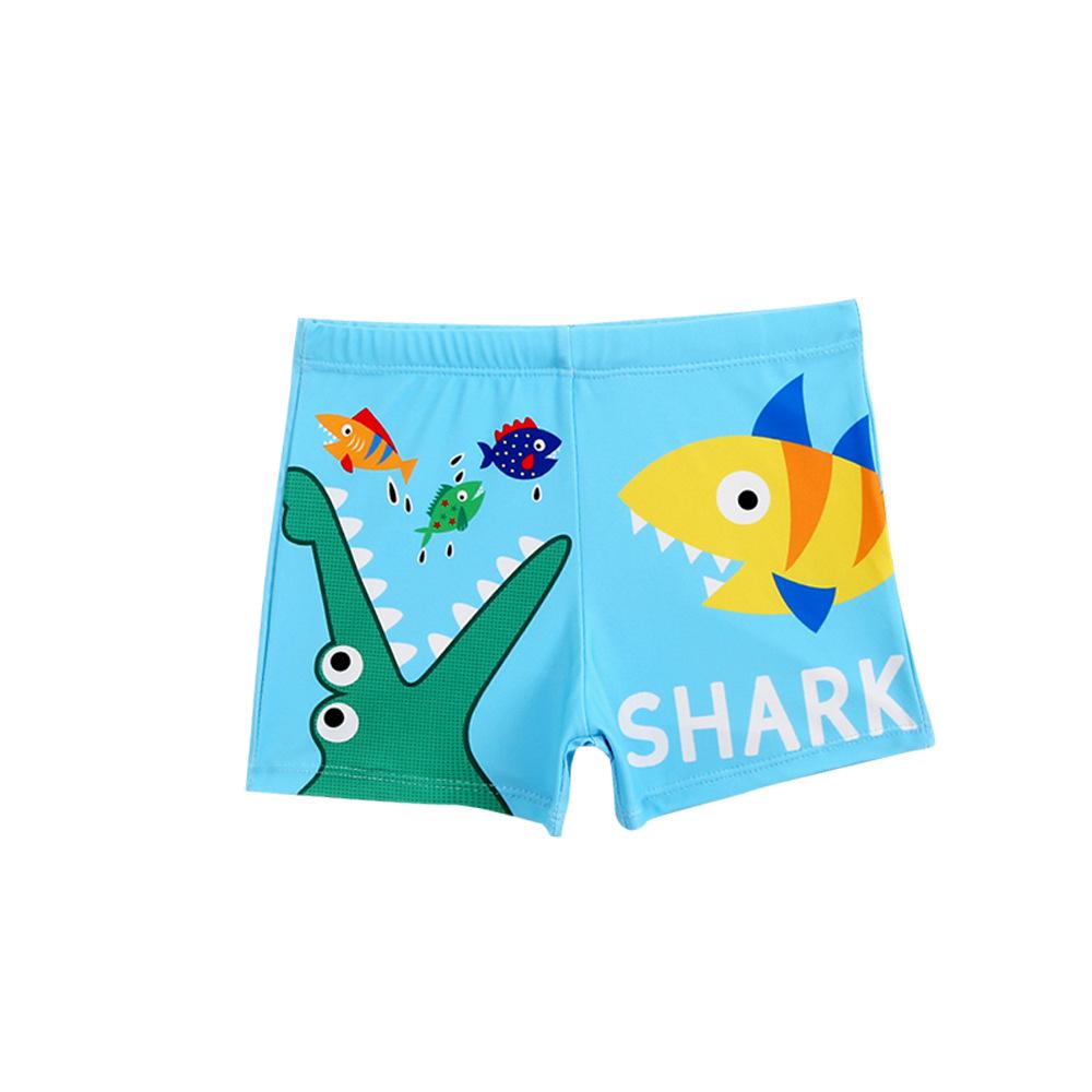 Baby Jungen Badehose mit Cartoon-Print und Schnürung