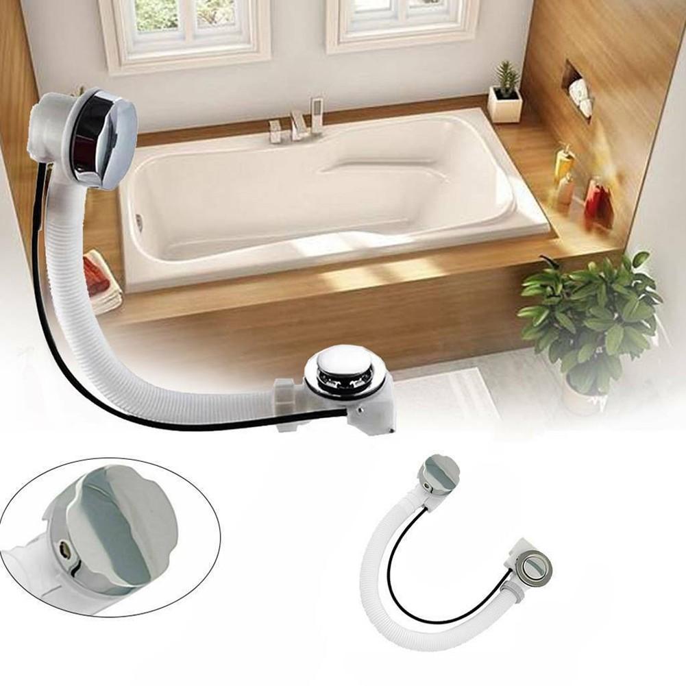 Abflussgarnitur Abfallgarnitur 55cm Lang Und Badewannen Abflussrohr