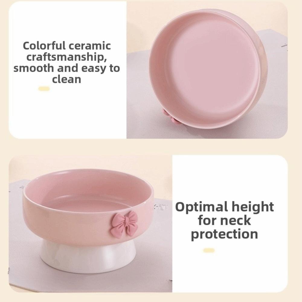 Rutschfeste Basis Erhöhte Futternapf Großes Fassungsvermögen Auslaufsicherer Hundenapf Für Welpen Katzen