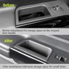 Vesul 4PCS Door Grab Tray Door Organizer Compatible With Ford Explorer     2024 2025 Armrest Phone Container Handle Ert ABS Tray Storage Box Glove
