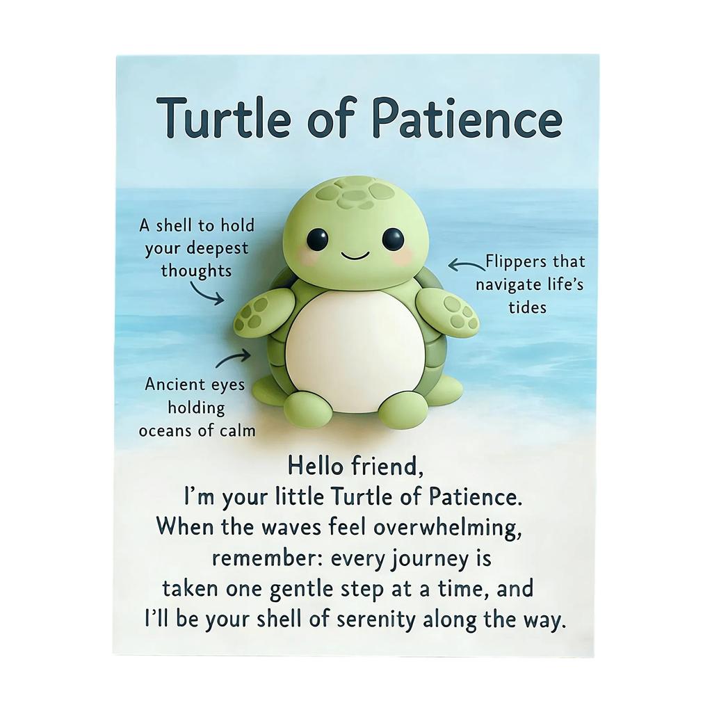Animal Pocket Hug Gift, A Hug And A Friend Of In Your Pocket, Comes With An Encouraging Greeting Card.