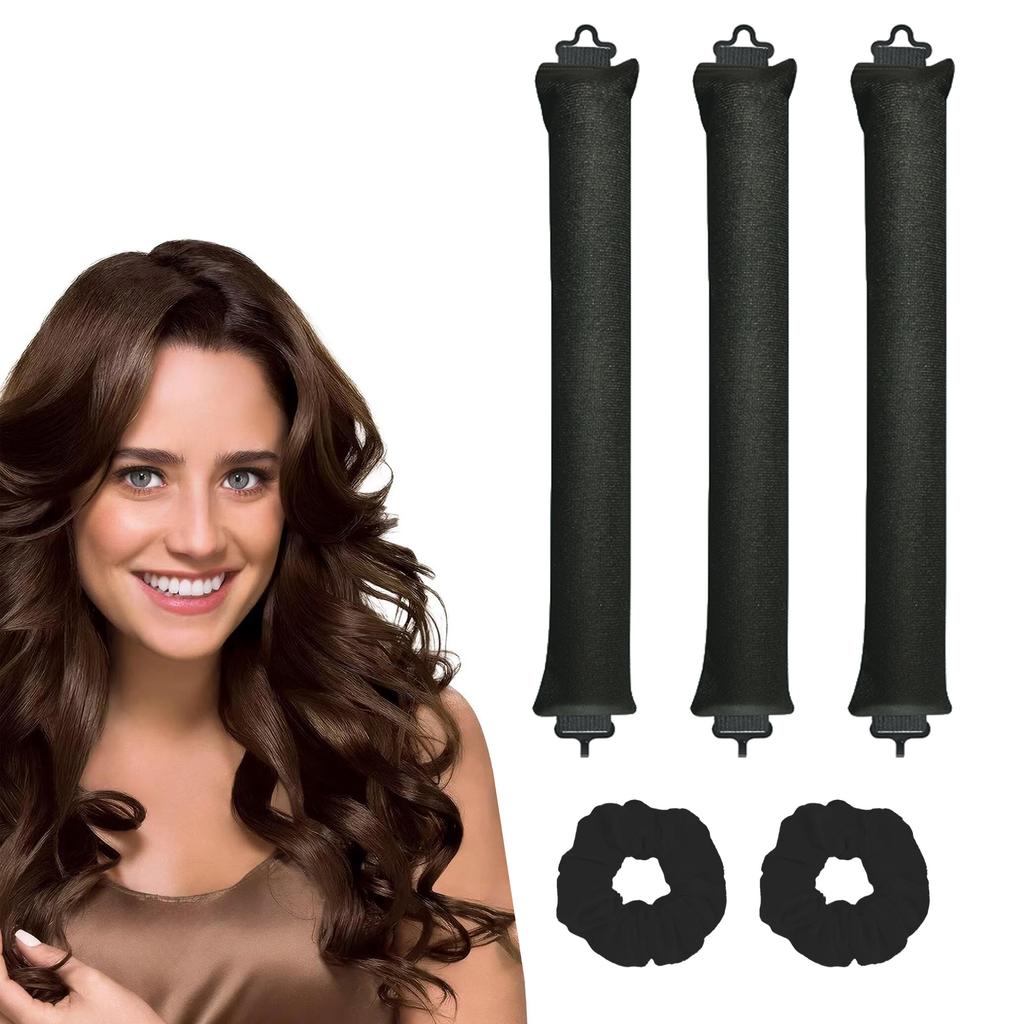 Hitzefreier Lockenstab für Frauen, faules Haar-Locken-Artefakt, europäischer und amerikanischer einfacher Scheiben-Haar-Großwellen-Schlaf-Scheiben-Haar-Gerät