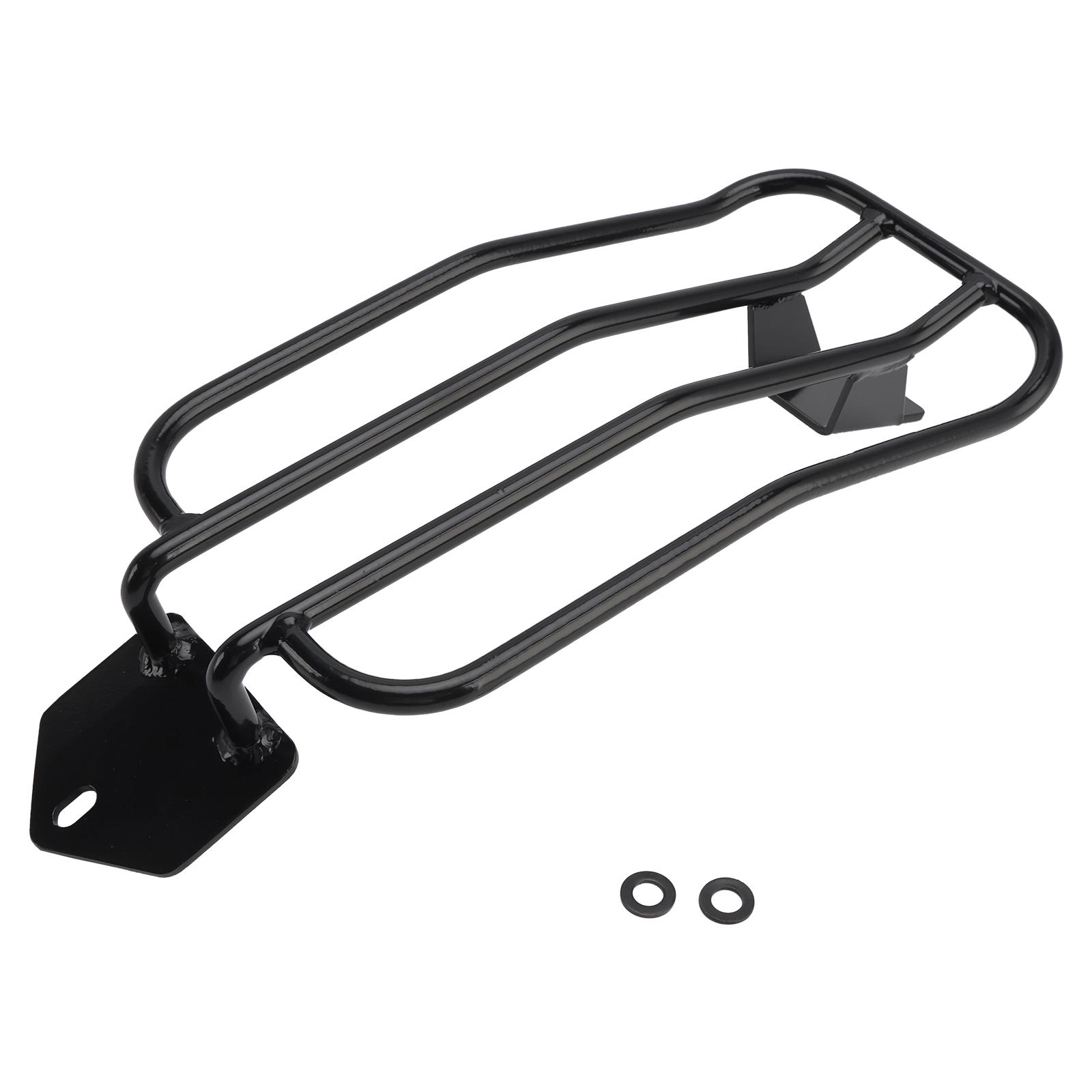 

Black Solo Rear Carrier Luggage Rack For Honda Rebel 1100 CMX1100 2021-2026