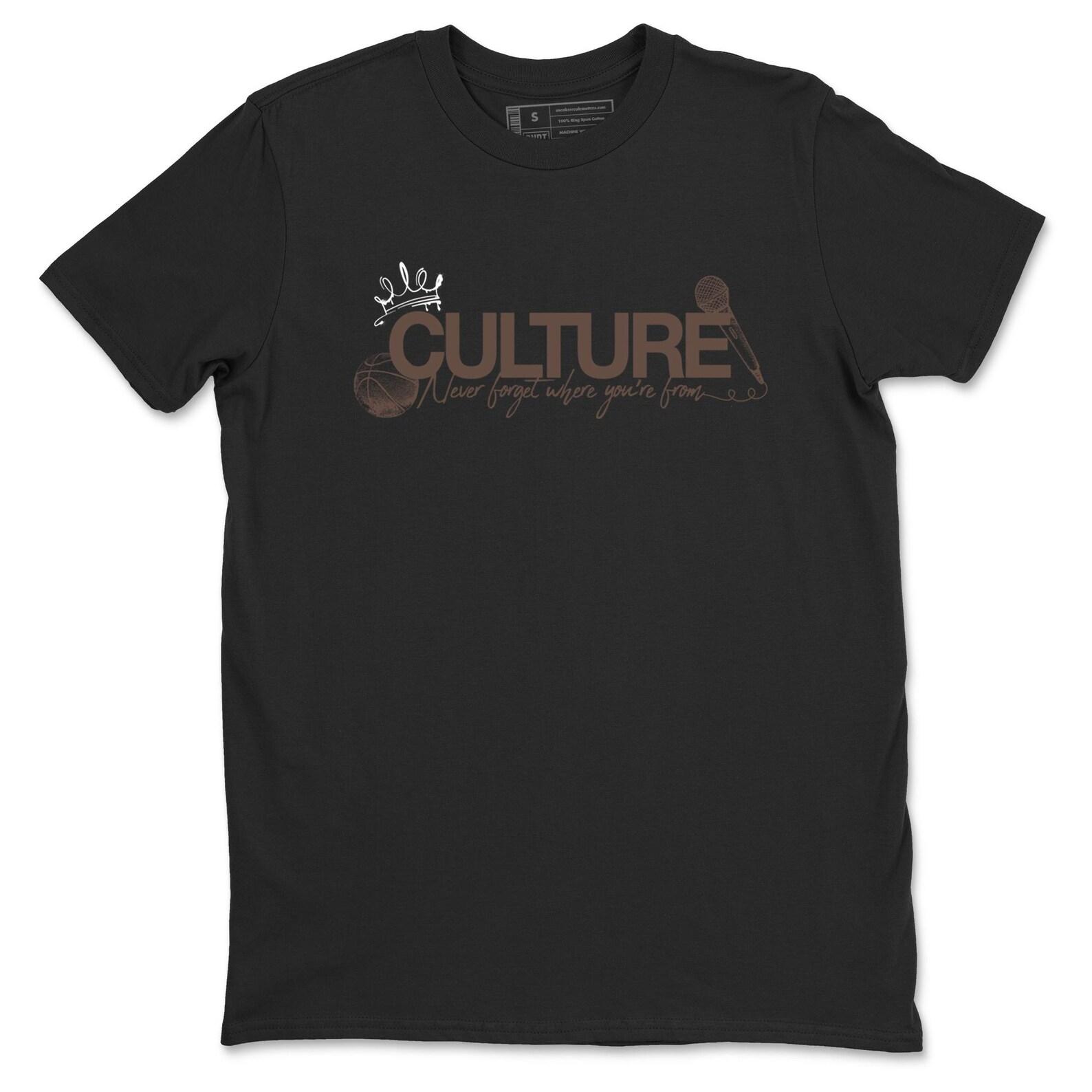 Culture graphic tee. Streetwear graphic T-Shirt. Matching 4s Cave Stone S