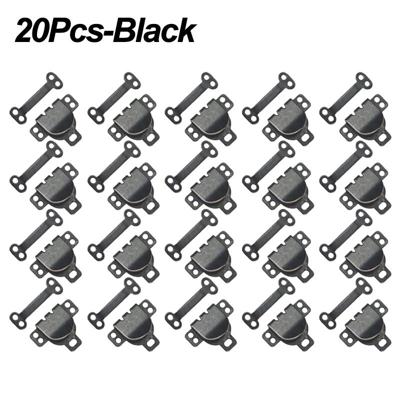 2/20Pairs Metal Invisible Trousers Hook Clasp Eyes Closure Fasteners Buckle Skirt Dress Bra Sewing DIY Garment Hooks Accessories