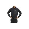 adidas Spliced Pocket Logo Print Sports Jacket Men Jackets Black HN9035