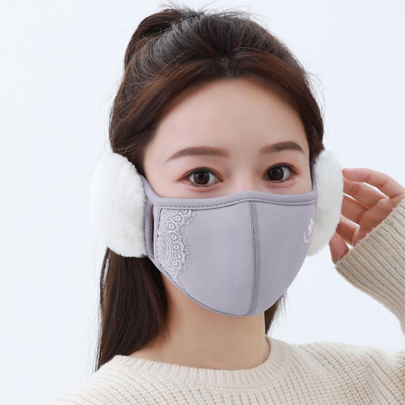 

Windproof & Warm Fleece-Lined Face Mask with Ear Protection
