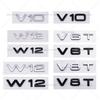 Suitable for V6T V8T V10 W12 Side Label A4L A5 A6L A7 S4 S5 Body Decoration Sticker Car Sticker Emblem