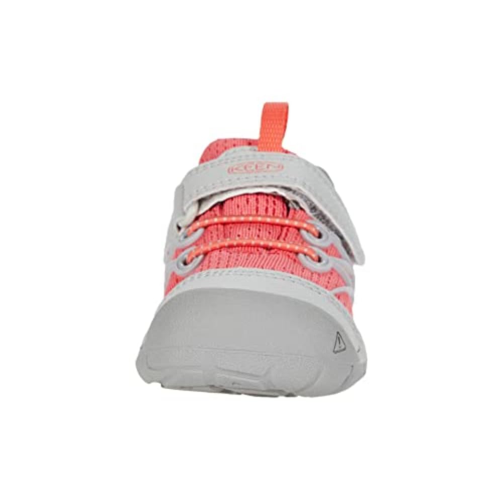 KEEN Kids' Chandler CNX Sneakers (Sizes 20.0-23.5cm), Lightweight, School and Athletic Shoes for Boys and Girls, Drizzle/Dubarry, Size 21.0cm