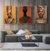 African Art Woman Canvas Painting Wall HD Picture Beauty Girl Scandinavian Posters and Prints for Living Room Home Decor Cuadros