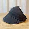 Sun Protector Waffle Beach Bucket Hats Outside Drawstring Wide Brim Fisherman Bucket Hat Fashion Summer Hat