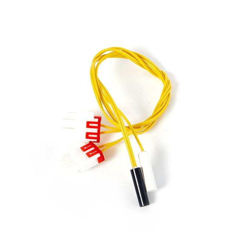 Pack of 4 Refrigerator Defrost Temperature Sensor Probe Refrigerator Temperature Sensor Suitable for Multiple Models