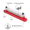 M6 Terminal Block dc Bus Bar 12v 1/4 Inch Stud 150A Electric BusBar 12v Power current distributor For Truck Boat accessories