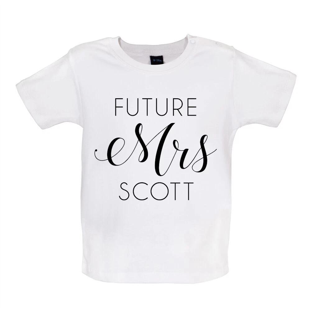 Future Mrs Scott - Baby T-Shirt / Babygrow - Music Musician Travis Love Fan 130
