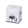 Pearl Metal Insulated Tabletop Pot, 1000ml/1.0L, Stainless Steel, Double-Layered Vacuum Wall, Silver, Elenot HC-247