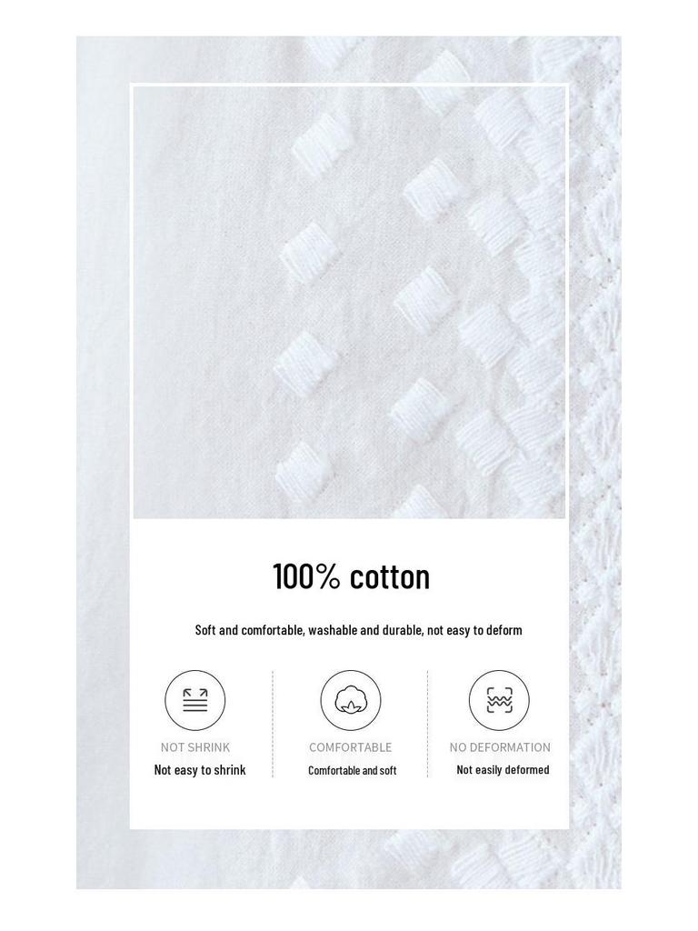 Women's Chic Pleated Short Sleeve Cotton Embroidered Shirt