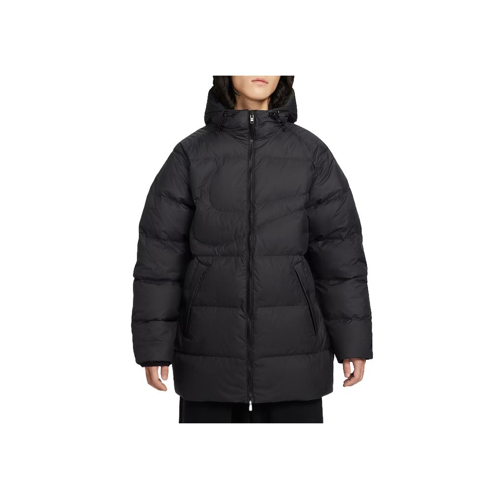 Nike Therma-Fit Jednolity Kolor Wygodna Ciepła Wiatroszczelna Wodoodporna Kurtka Puchowa Męskie Kurtki IH2378-010